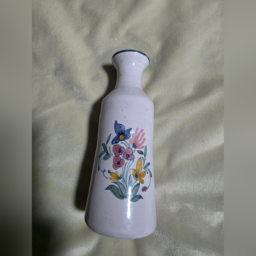 Vintage Hand Crafted Artist Signed Vase